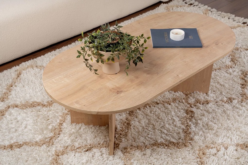 Mesa de Centro Sable – Carvalho Safira – 119x40x60 cm