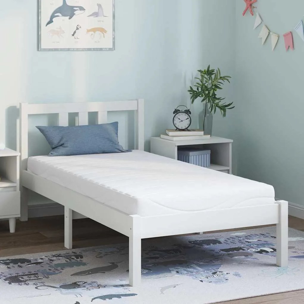 vidaXL Colchões Branco 80 x 160 cm Espuma
