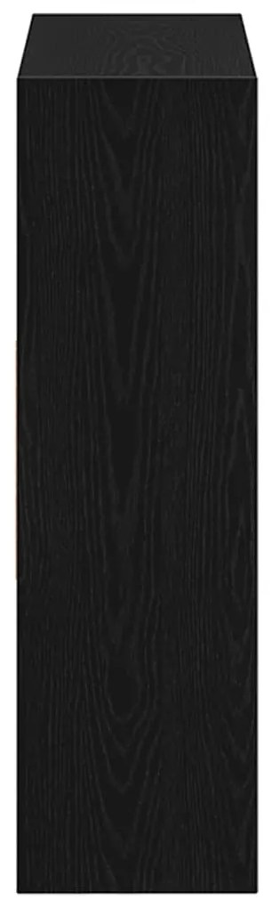 Estante 97,5x29,5x100 cm derivados de madeira carvalho preto