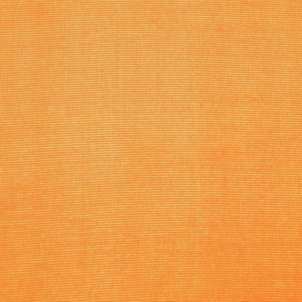 Cortinas de voile com laços 2 pcs laranja 140x245 cm