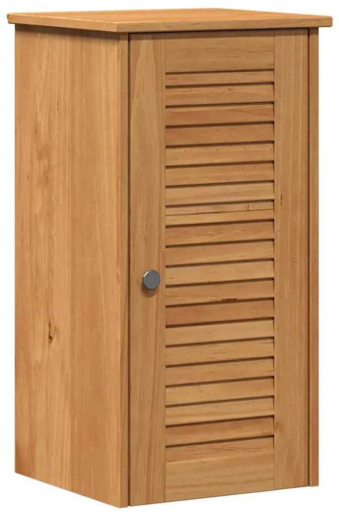 Conjunto de Móveis para Banheiro 2 pcs Marrom e marrom mel