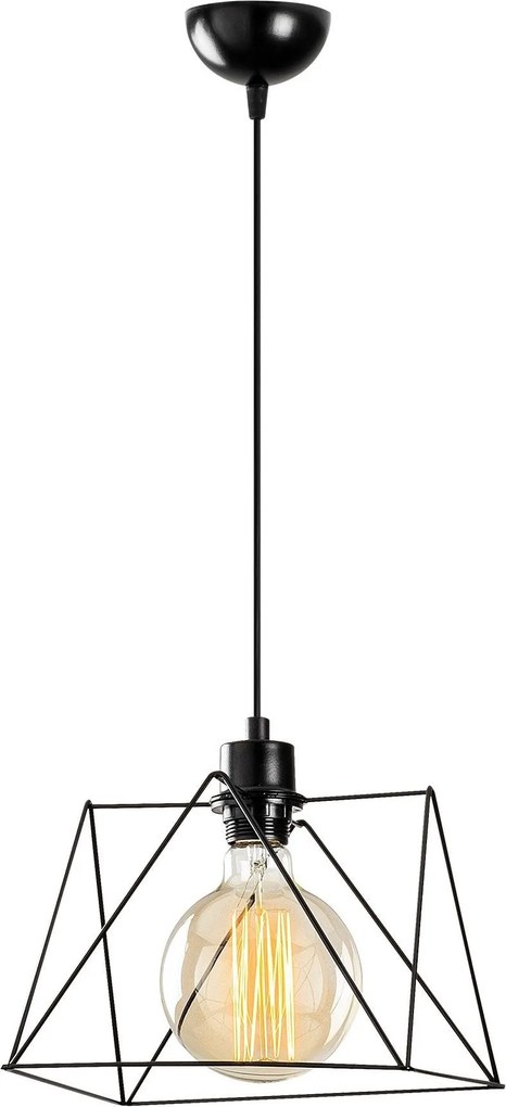 Chandelier Best – Preto – 24 cm x 122 cm
