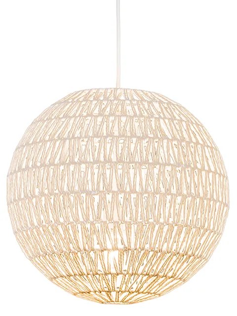 Candeeiro de suspensão retro branco 40 cm - Lina Ball 40