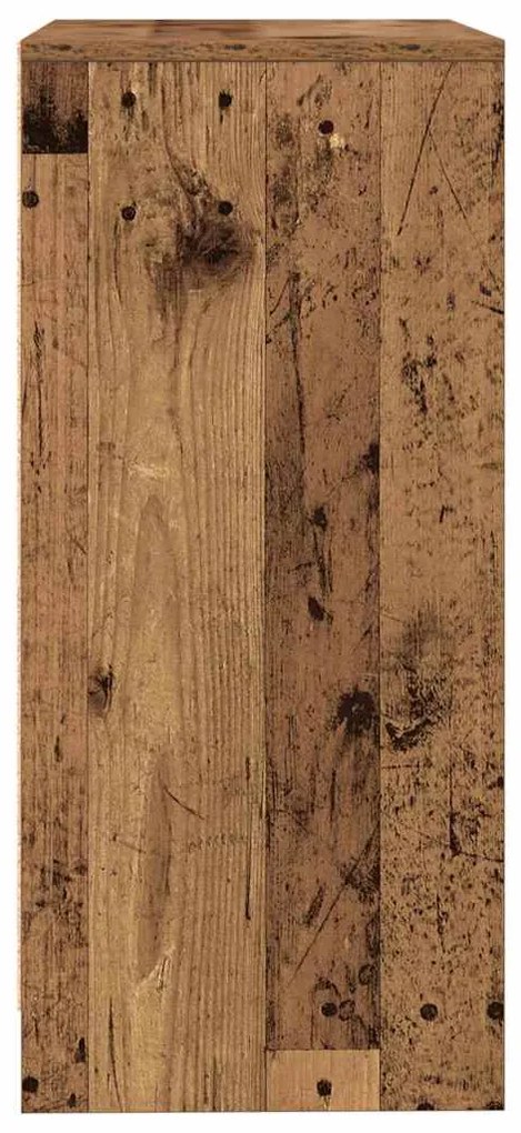 Aparador 57x34x76 cm derivados de madeira madeira velha