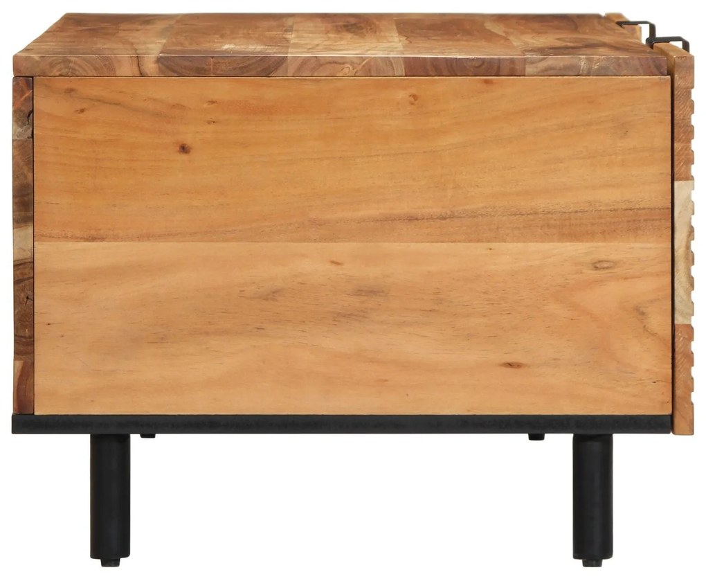 Mesa de centro vidaXL 100x54x40 cm Madeira de Acácia Sólida