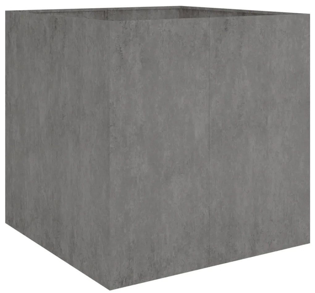 Vaso/floreira 80x80x80 cm aço corten