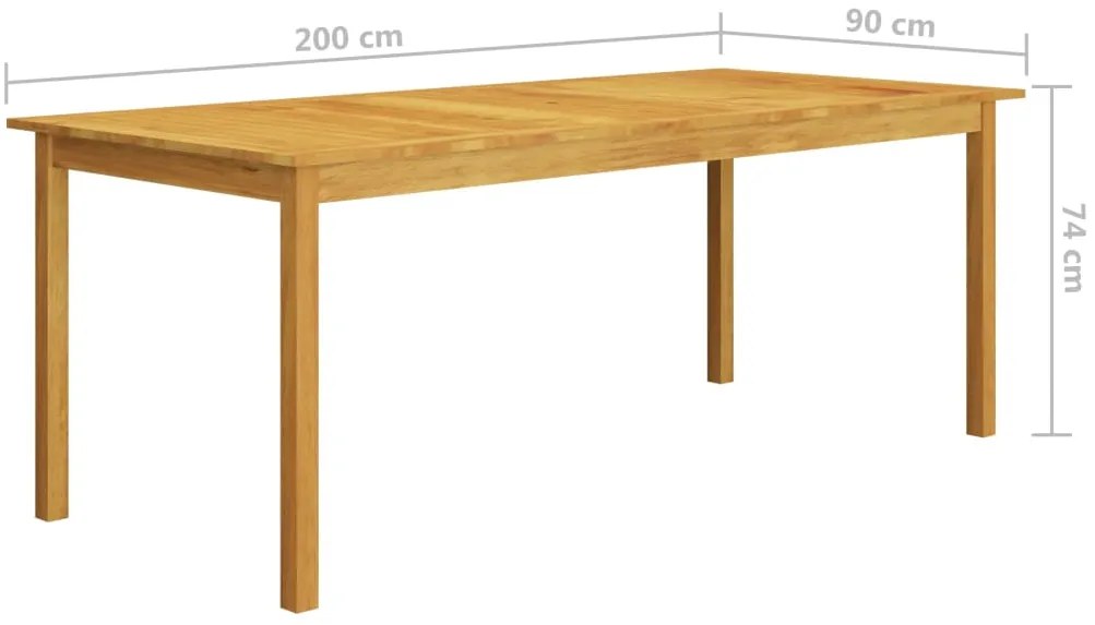 7 pcs conjunto de jantar para jardim preto