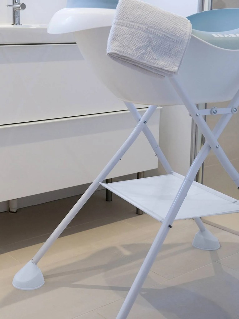 Suporte de pés Camélé'o da BEABA, para banheira ou superfície de mudas branco