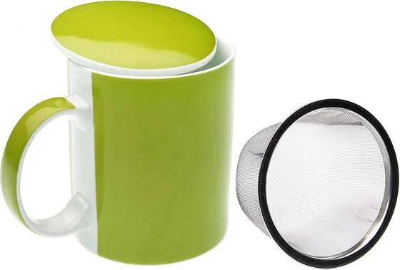 Chávena com Filtro para Infusões Porcelana