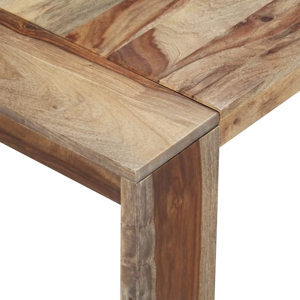 Mesa de jantar 180x90x76 cm madeira maciça