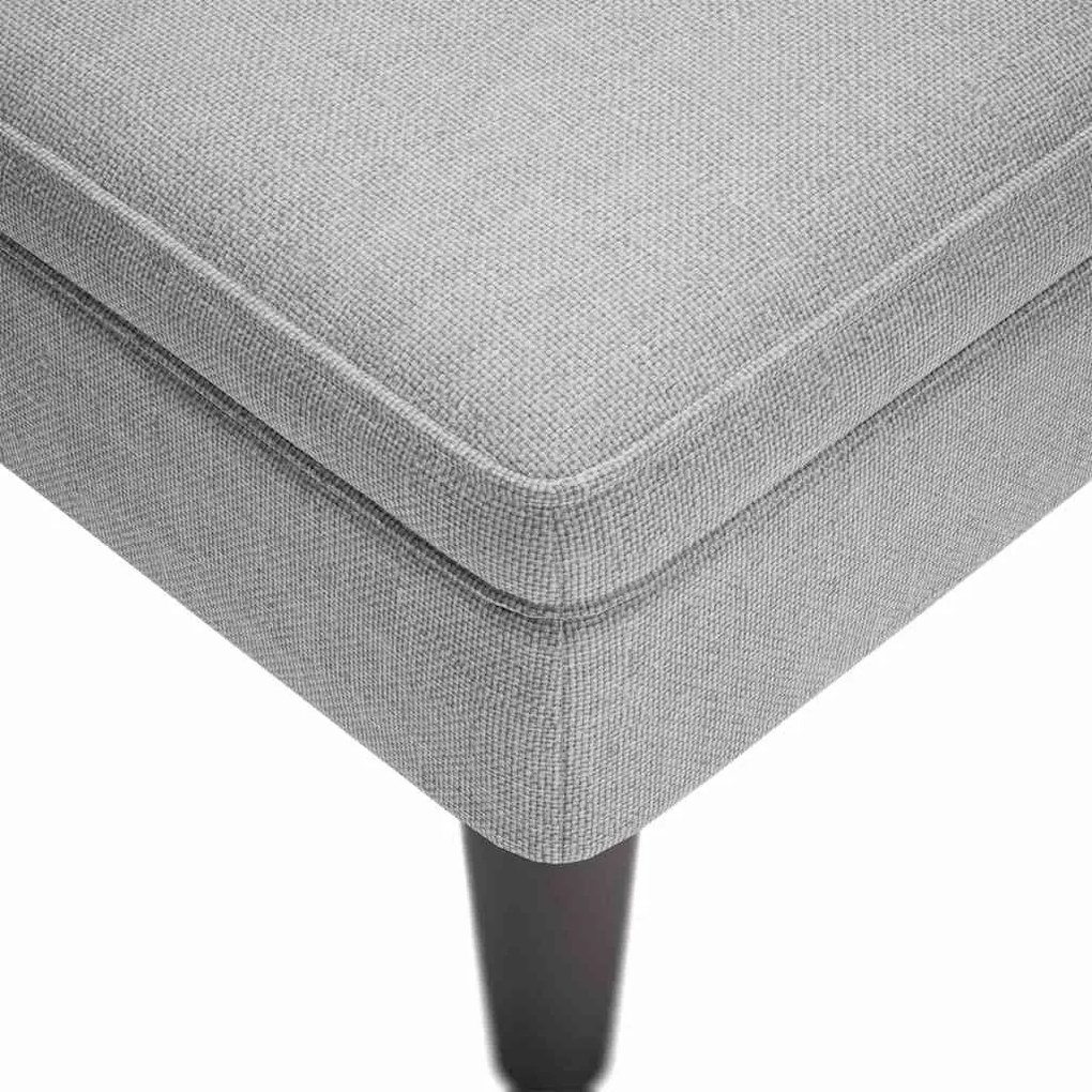 Chaise lounge c/ almofada/apoio de braços direito tecido
