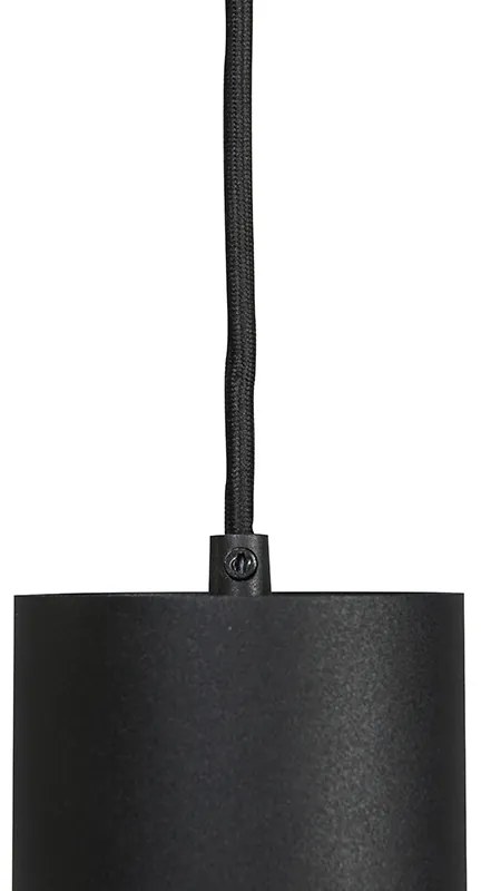 LED Candeeiro suspenso preto lâmpada- WiFi GU10 - TUBO Design,Moderno