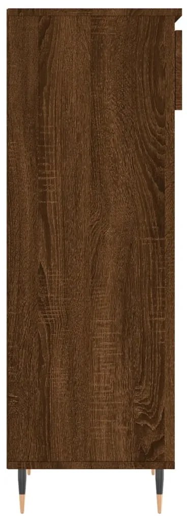 Sapateira 40x36x105 cm derivados de madeira carvalho castanho