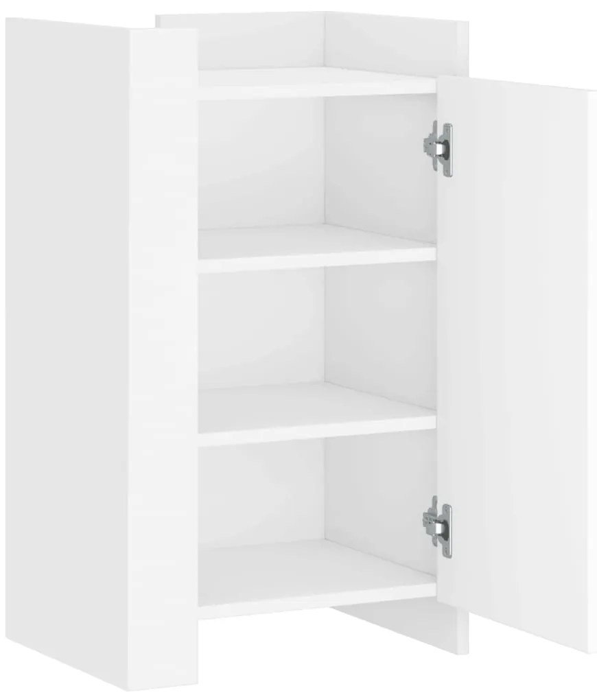 Aparador 45x35x75 cm derivados de madeira branco