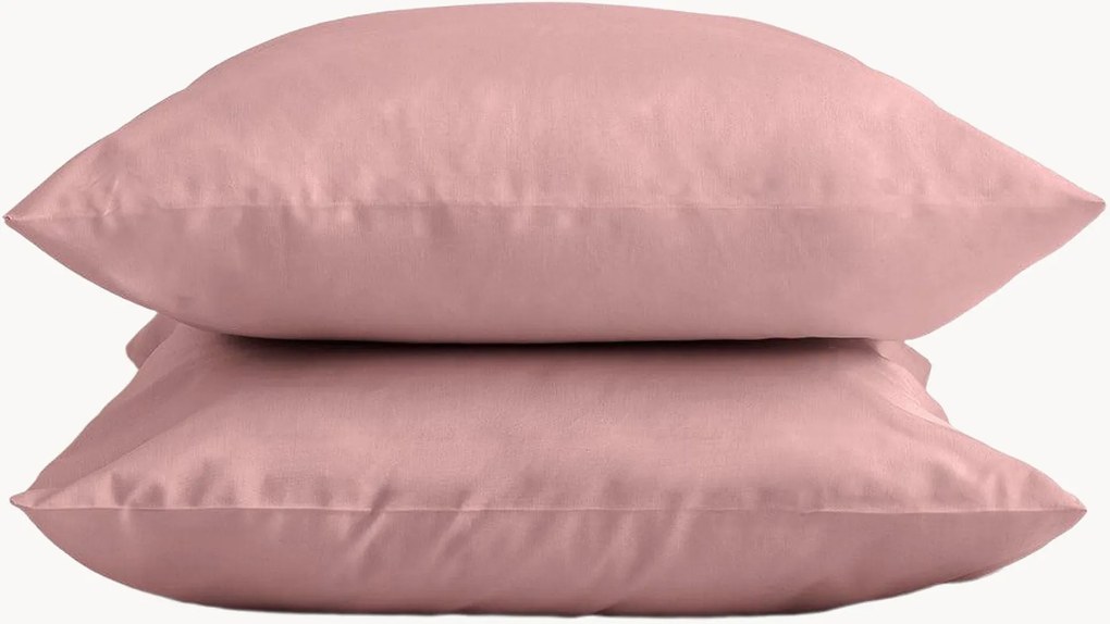 Fronhas de almofada em algodão Mauve, conjunto de 2