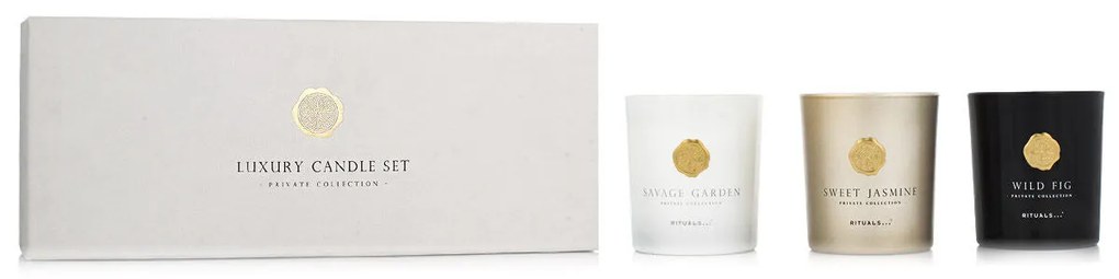 Conjunto de Velas Rituals Private Collection 3 Peças