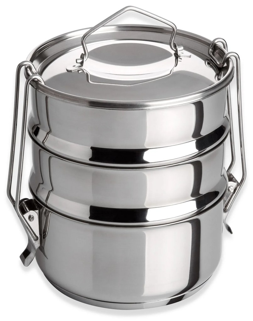 Marmita Inox Fundo Térmico Cookware Tripla 1.5L 12X16cm