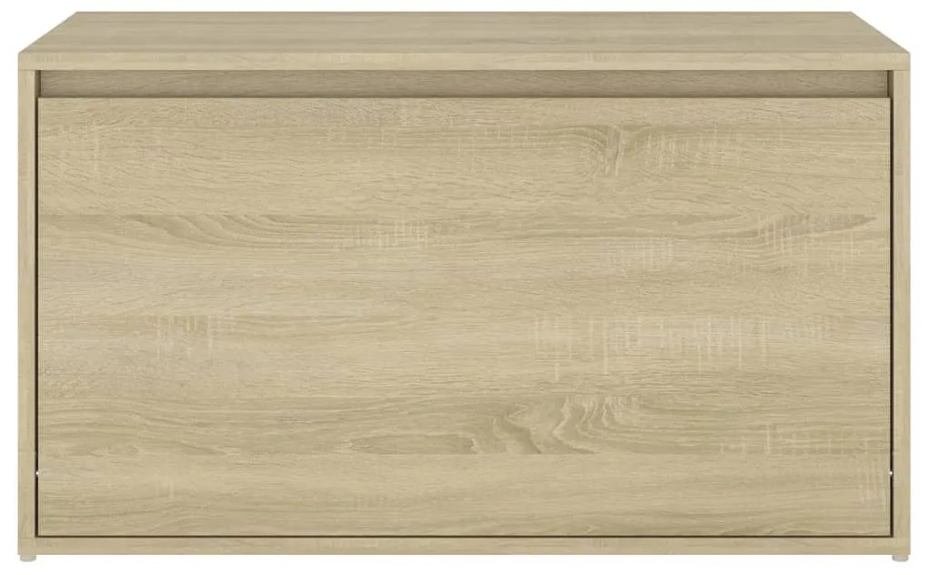 Banco de corredor 80x40x45 cm derivados madeira carvalho sonoma