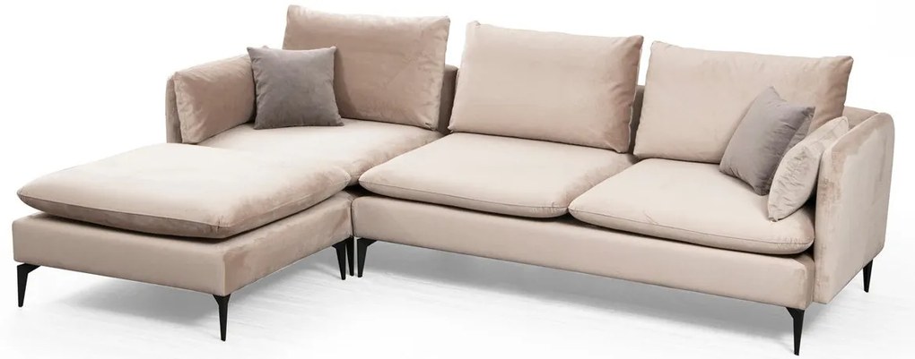 **** Sofá de Canto Felix – Bege – 289 cm x 186 cm
**