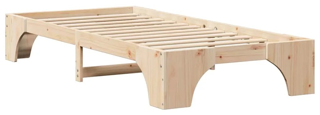 Cama de Pinho Sólido 90x200 cm