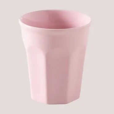 Pack De 4 Copos 30 Cl Em Porcelana Giulin Rosa Algodão Doce - Sklum