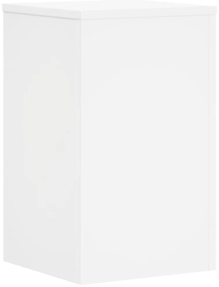 Suportes p/ plantas 2 pcs 30x30x50 cm derivados madeira branco