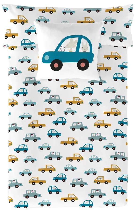 Capa Nórdica Haciendo El Indio Cars Reversível (solteiro) (150 X 220 cm)