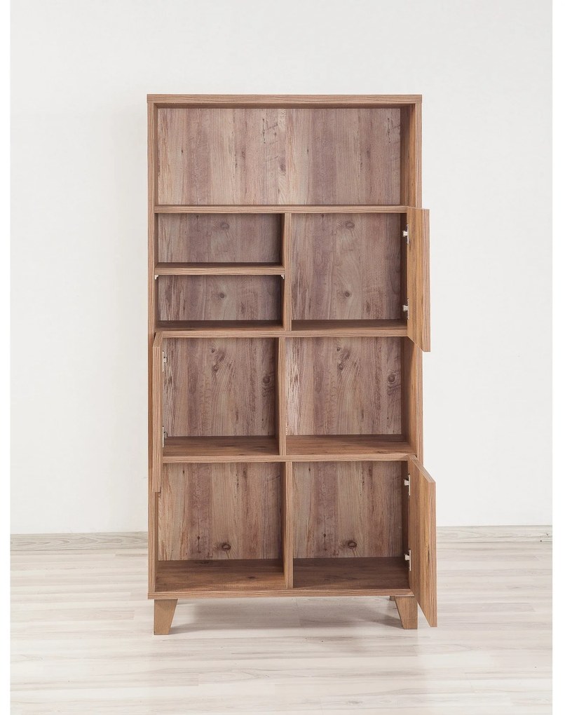 Estante Marina – Pinho Atlântico – 80x152x36 cm