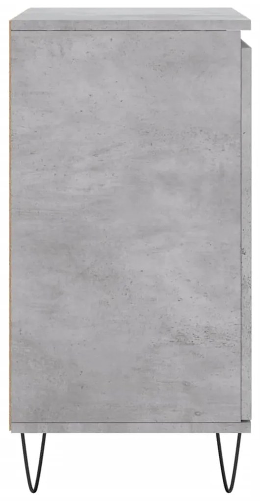 Aparador 60x35x70 cm derivados de madeira cinzento cimento