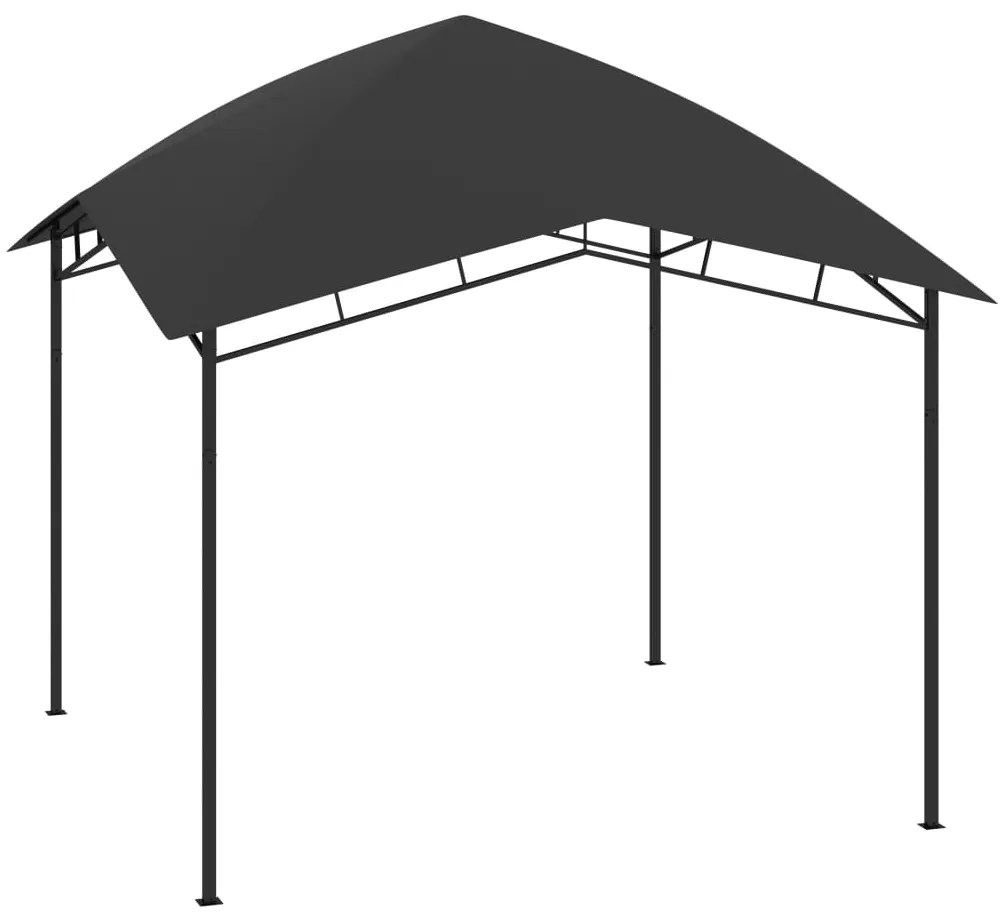 vidaXL Gazebo de jardim 3x3x2,9 m 180g/m² antracite