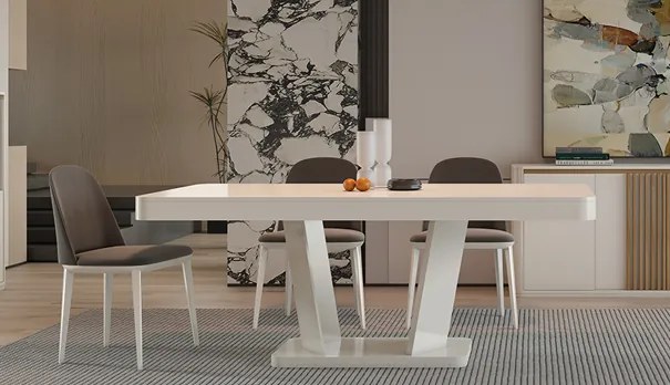 Mesa de Jantar extensivel Nair 200(+500)x110x78cm