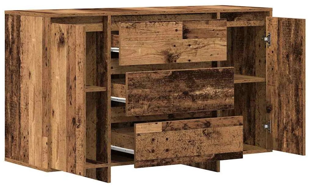 Sideboard Madeira Velha 120x41x75 cm Madeira Engenharia