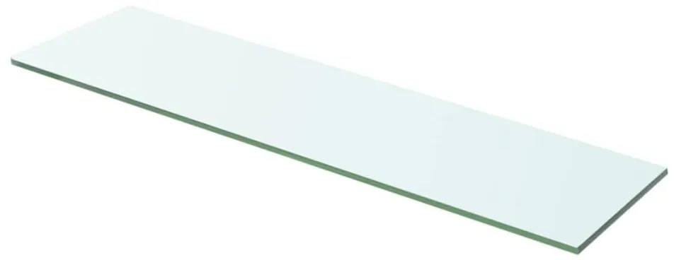 vidaXL Prateleira de vidro 60x12 cm transparente