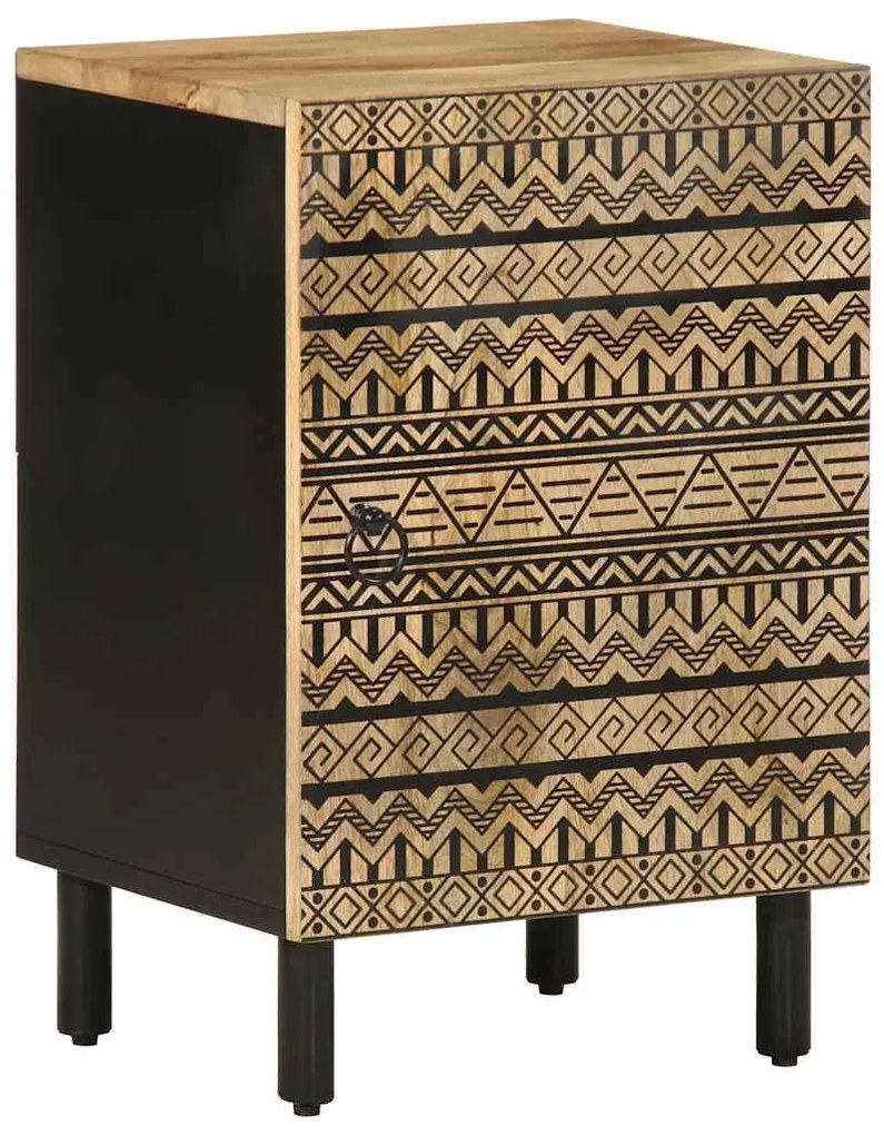 vidaXL Armário de casa de banho 38x33,5x58 cm mangueira maciça