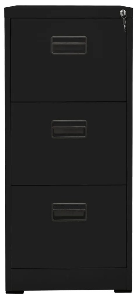 Arquivador 46x62x102,5 cm aço preto