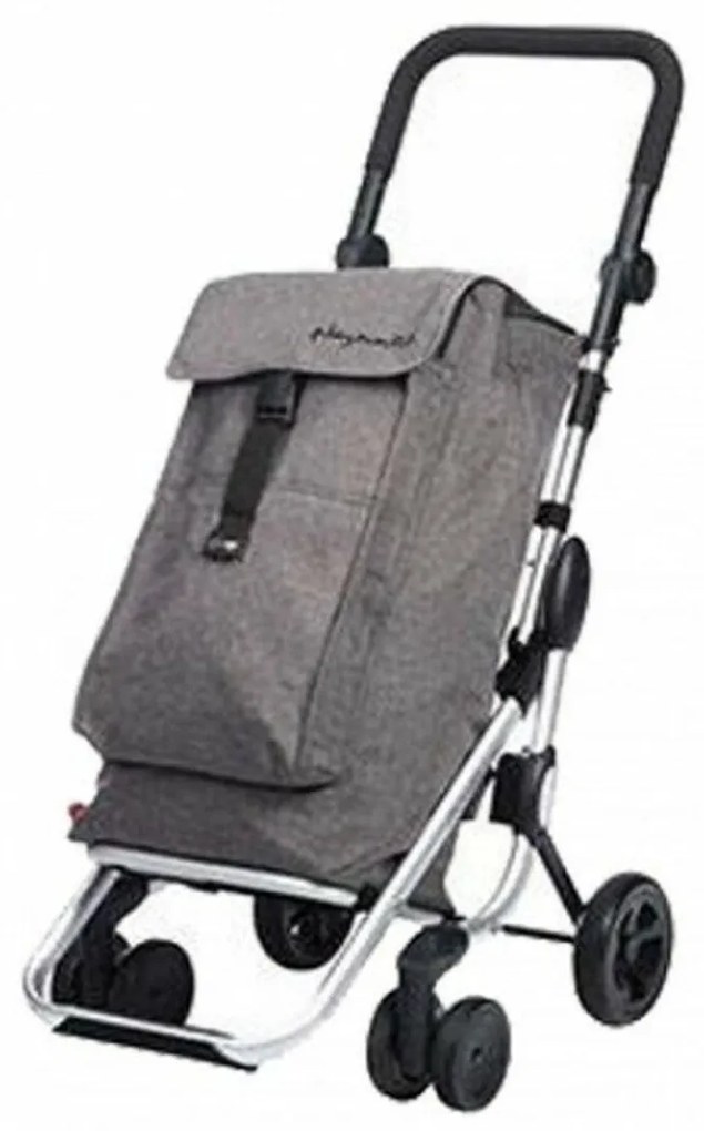 Carro de Compras Playmarket 24910D 268GO UP Cinzento