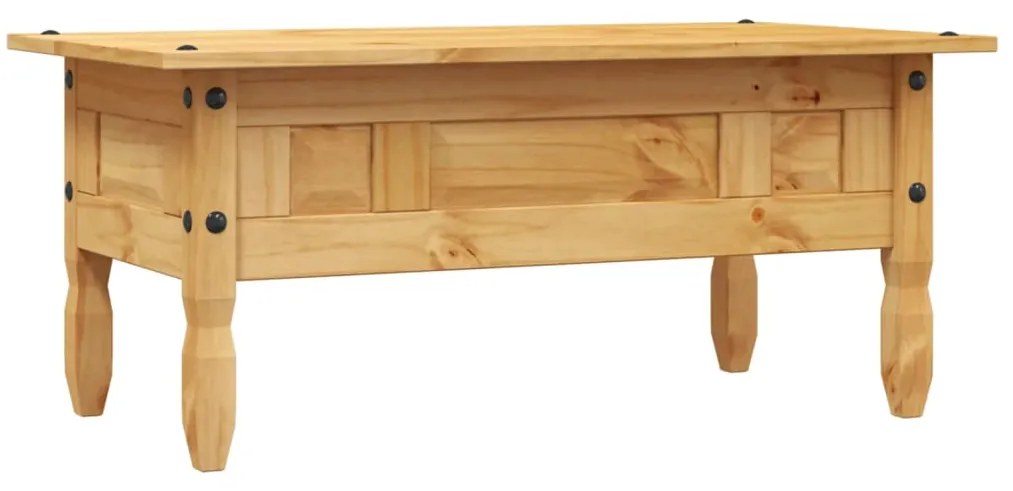 Mesa de centro Corona Range em pinho mexicano 100x55x44 cm