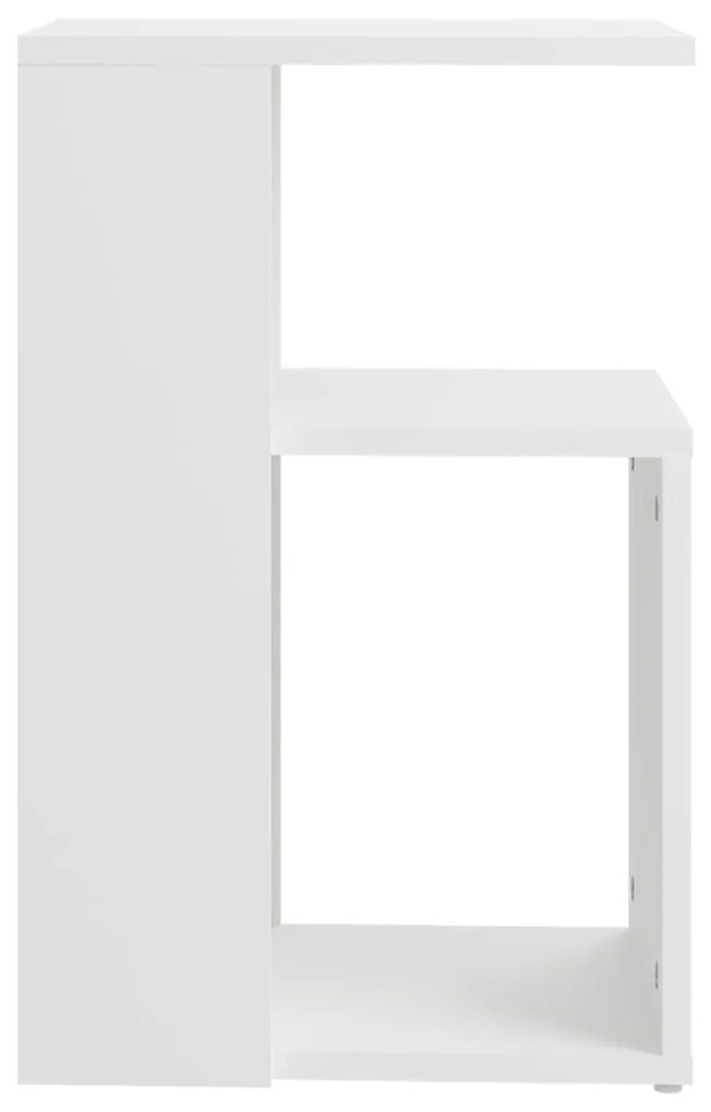 Mesa de apoio 36x30x56 cm contraplacado branco