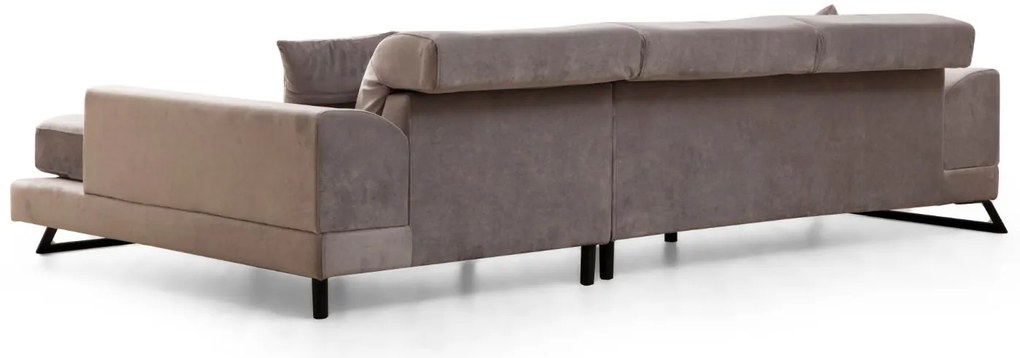 ****
Sofá de Canto Frido – Cinzento Claro – 190 cm x 304 cm
**