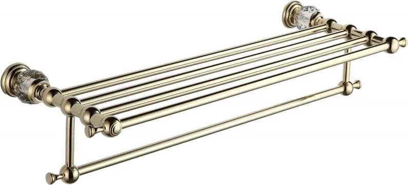 Mexen Estela prateleira para toalhas, dourada - 7011520-50