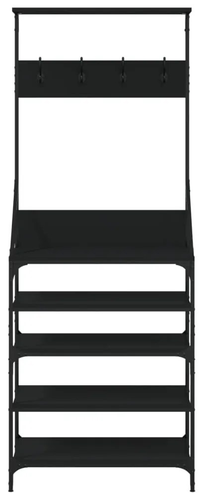 Conjunto de Entrada - Bengaleiro c/ arrumação de calçado 70x34x184 cm