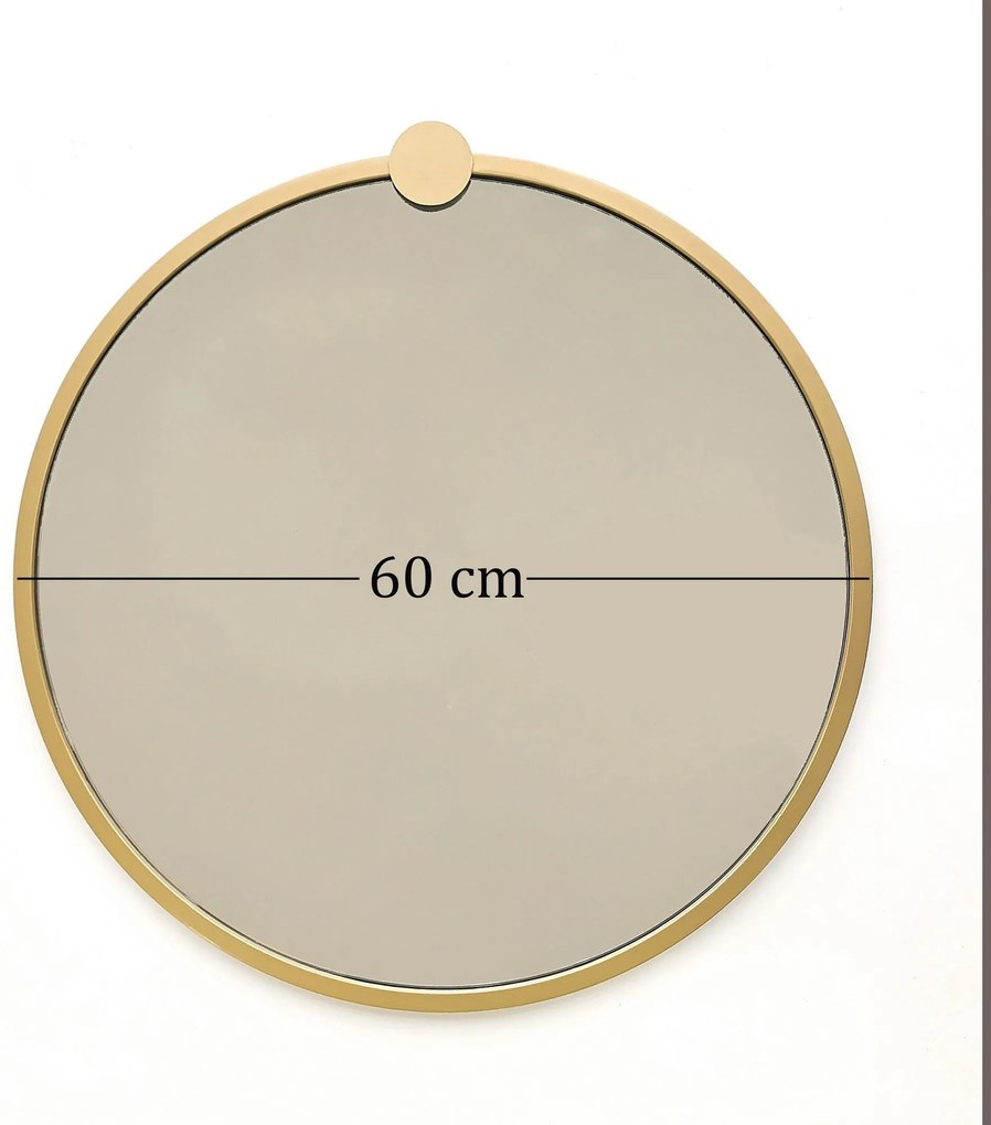 Espelho A708 – Dourado – 60 x 60 x 2,2 cm