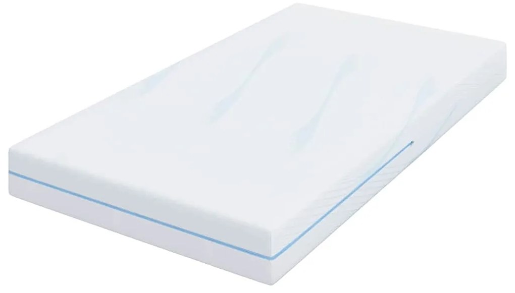 Colchões Branco 100 x 200 cm Tecido jacquard 100% poliéster