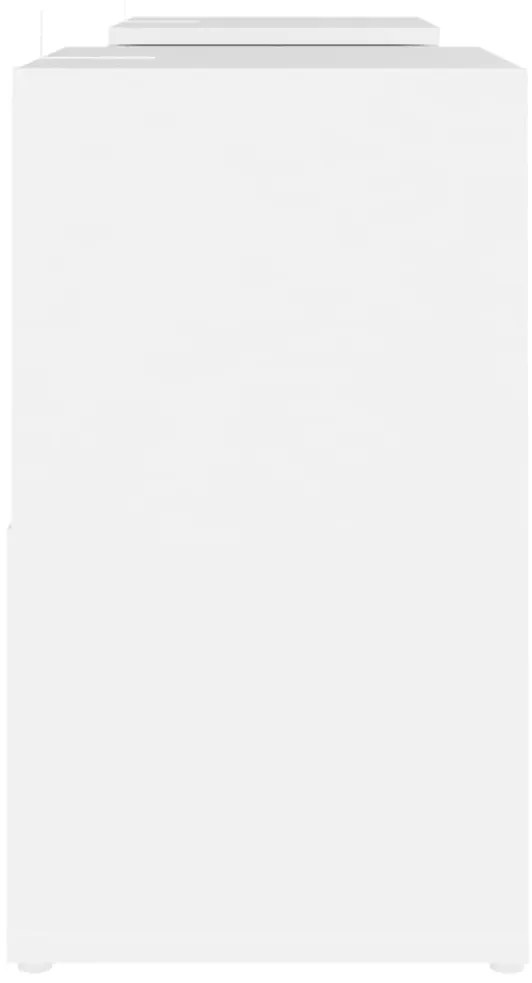 Móvel de TV 104x30x52 cm derivados de madeira branco