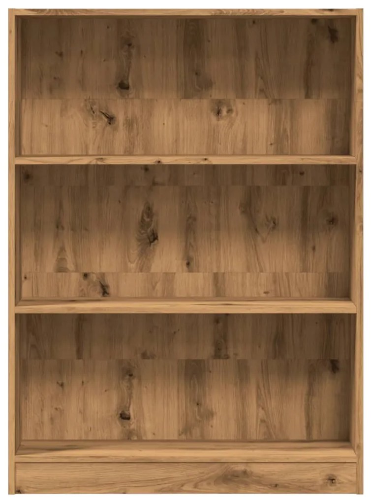 Estante 80x24x109 cm derivados de madeira carvalho artisiano