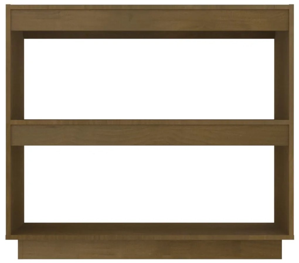 Estante 80x35x71 cm pinho maciço castanho mel