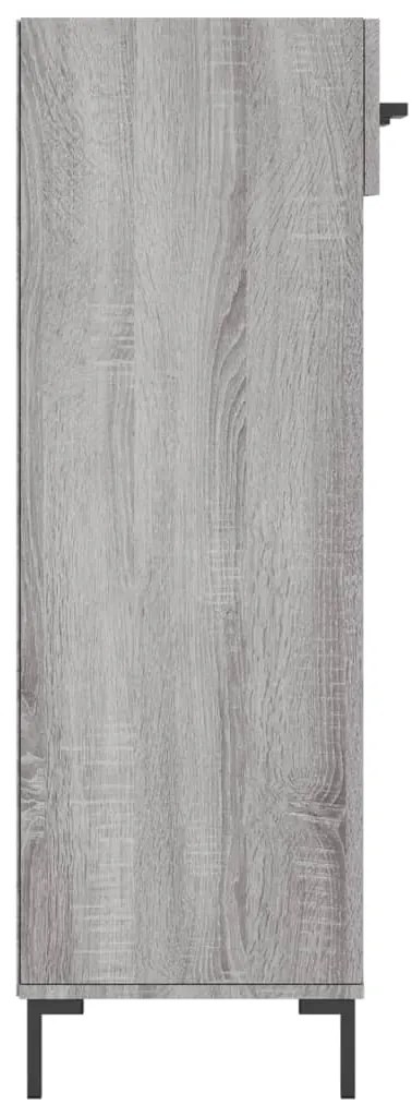 Sapateira 60x35x105 cm derivados de madeira cinzento sonoma