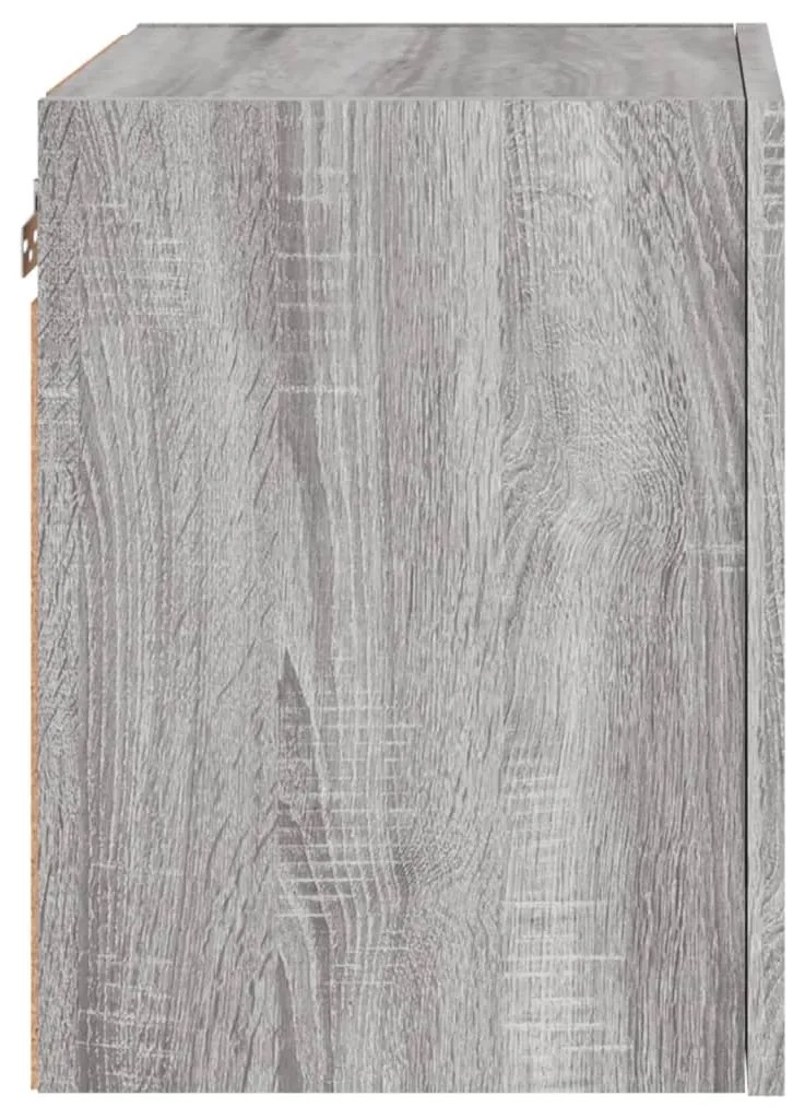 Móveis parede TV 2pcs 40,5x30x40 cm deriv. madeira cinza sonoma