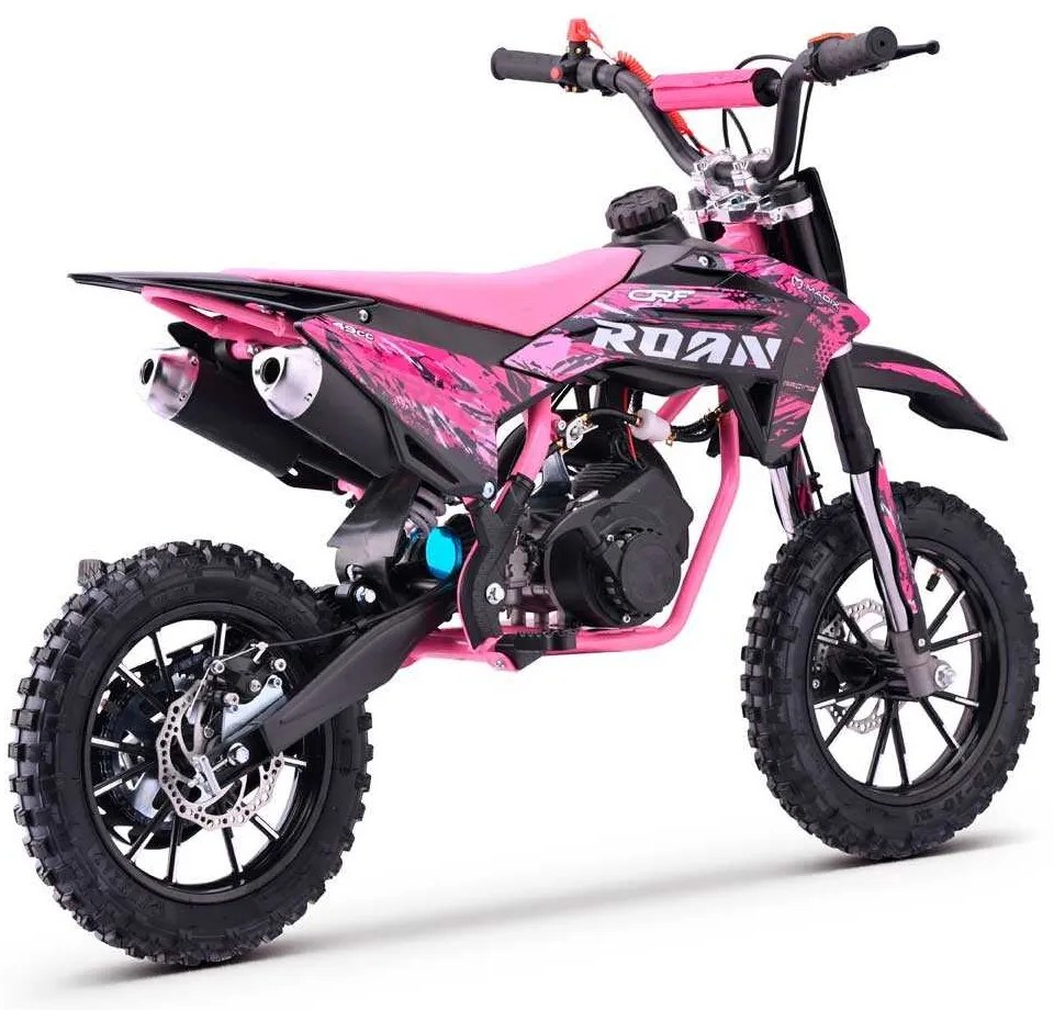 MINI MOTO Crianças MINICROSS gasolina 49cc Roan CRF 10/10" 3.5cv Rosa