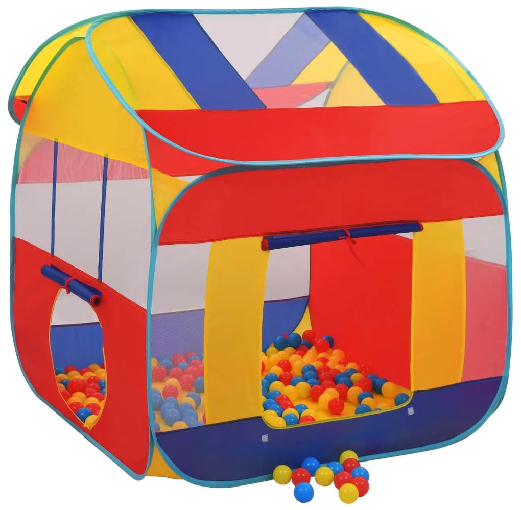 91796 vidaXL Tenda de brincar com 300 bolas XXL